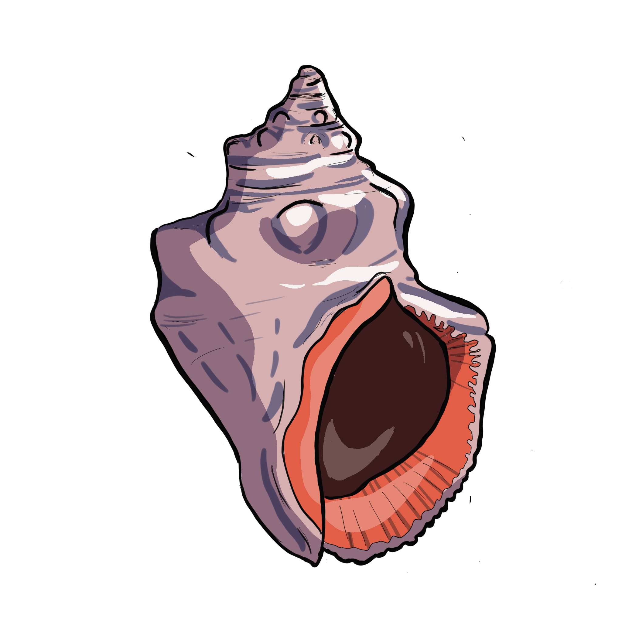 Escarabajo rinoceronte. Técnica digital